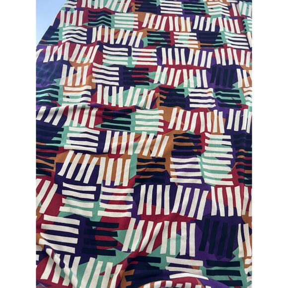 Lularoe Maxi Skirt Womens Extra Large Black Brown Stretchy Comfy Autumn Fall - Picture 3 of 6